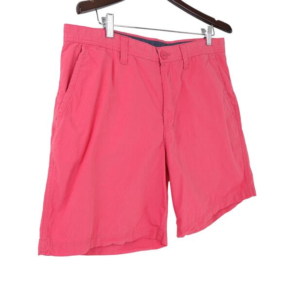 Columbia Mens 36 Washed Out Shorts 8” Inseam Salmon Pink - Picture 2 of 8